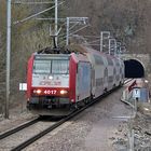 CFL 4017 mit IR nach Luxemburg Sauerüberquerung bei Michelau