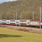 CFL 4020 schiebt RB 3213 Richtung Wiltz bei Erpeldingen