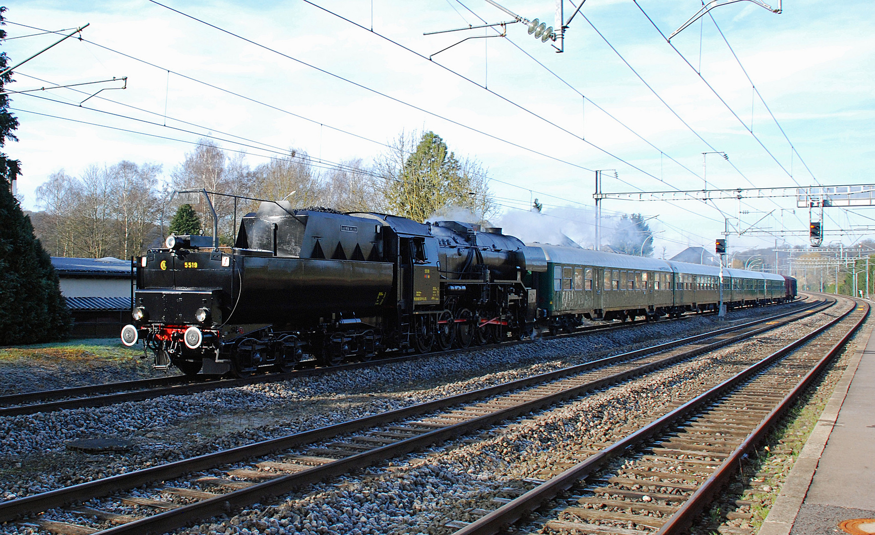 CFL 5519.Sonderfahrt nach St-Ingbert.