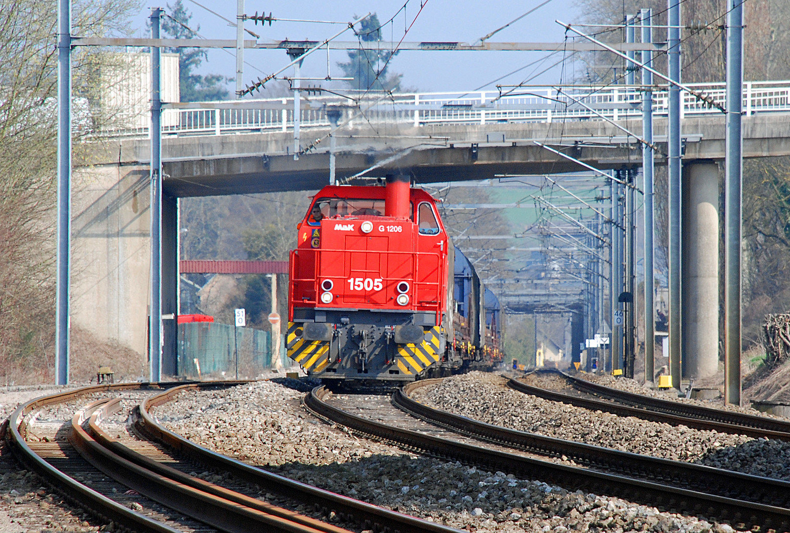 CFL-Cargo 1505 mit Leerzug