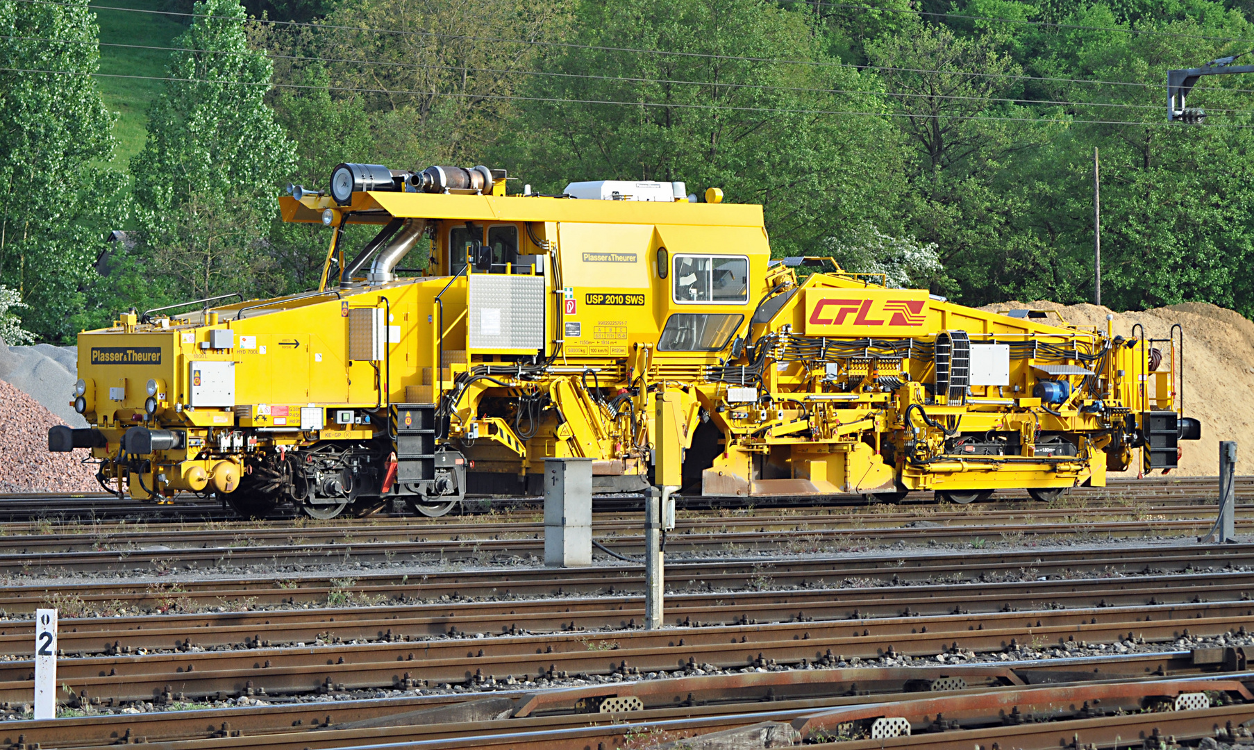 CFL Plasser&Theurer USP 2010 SWS