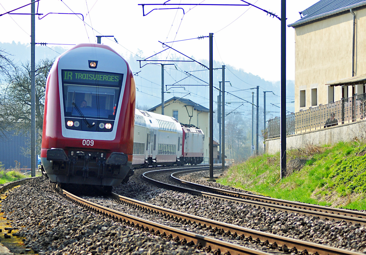 CFL STW 009 mit IR nach Ulflingen in Pettingen/Mersch