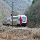 CFL STW 015 mit RB nach Wiltz kurz hinter Göbelsmühle