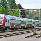 CFL STW 017 mit IR im Gleisvorfeld Bf Ettelbrück