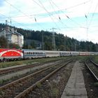 CFR fast train " Dacia" in Predeal station