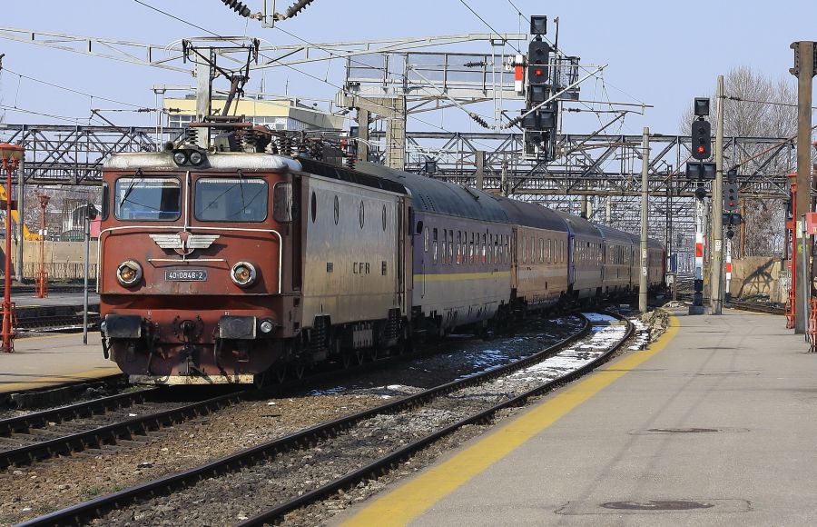 CFR Fast Train in Bucuresti station