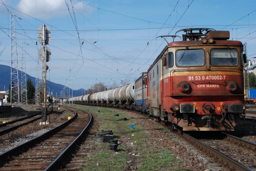 CFR MARFA Train in Predeal station