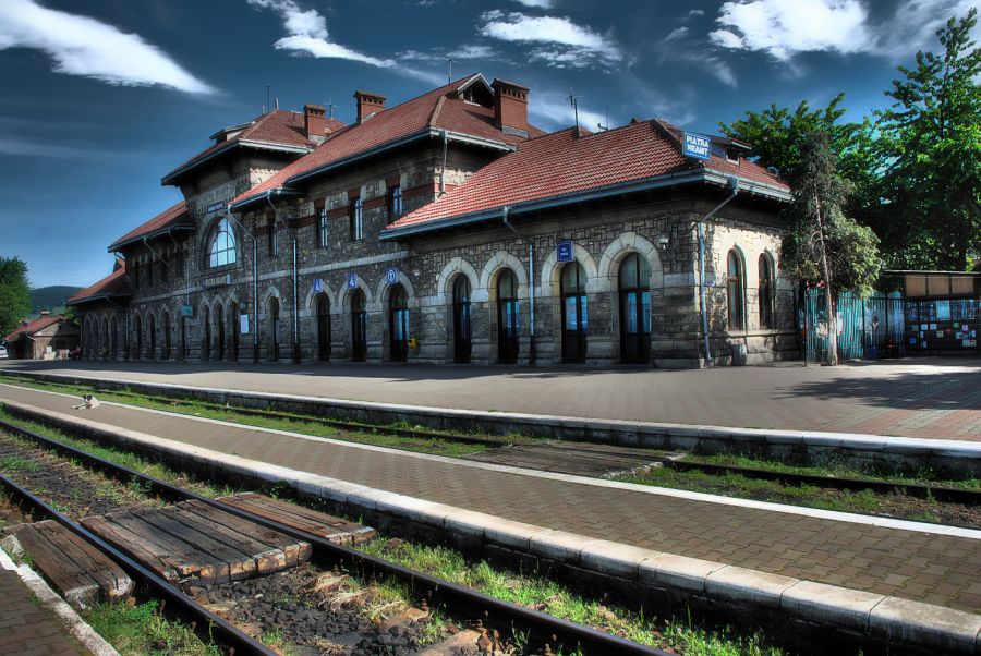 CFR Piatra Neamt railway station in 15.05.2010