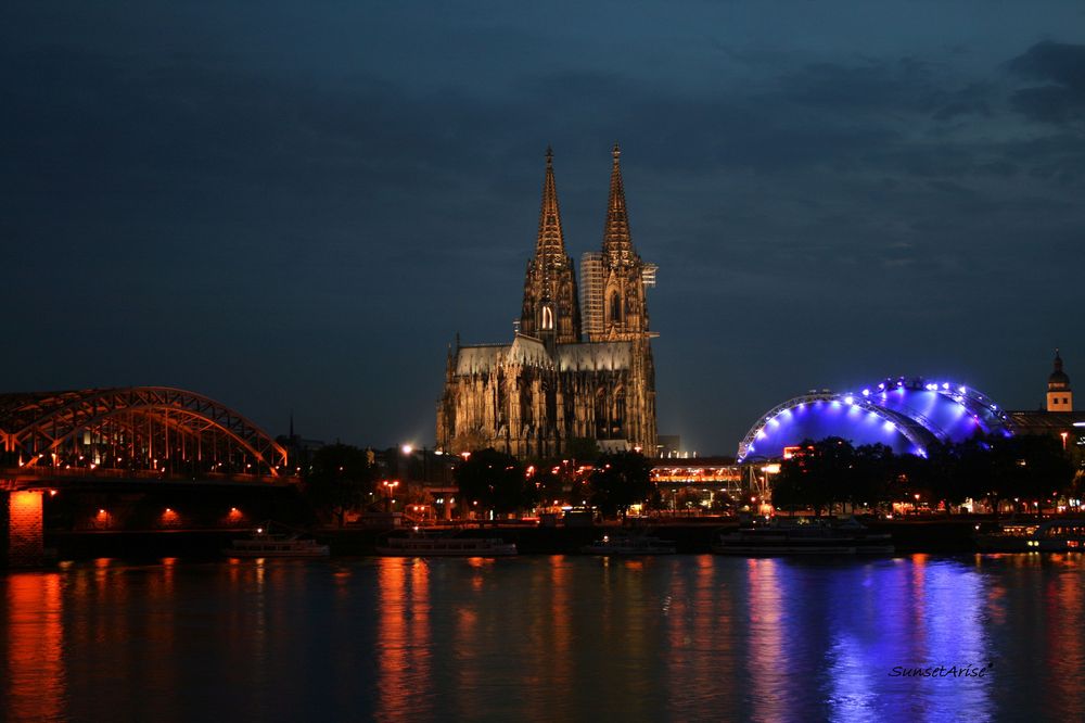 CGN Skyline at night