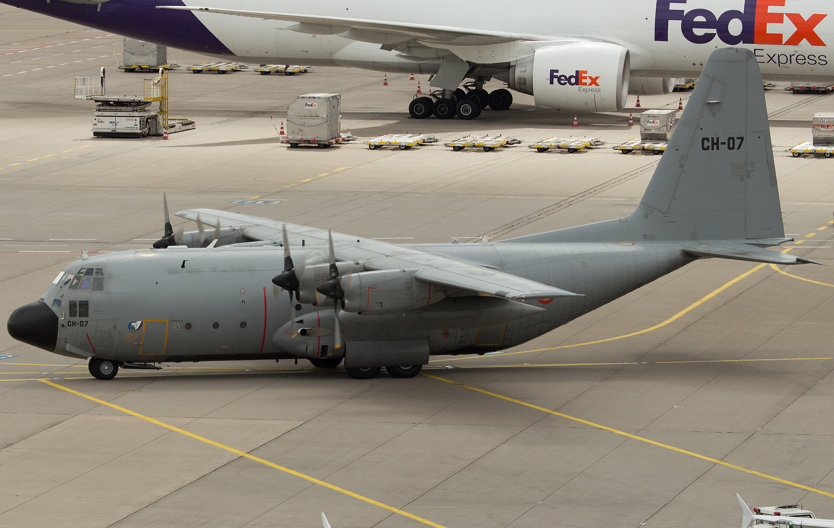 CH-07 - Lockheed C-130H Hercules (L-382) - Belgian Air Force