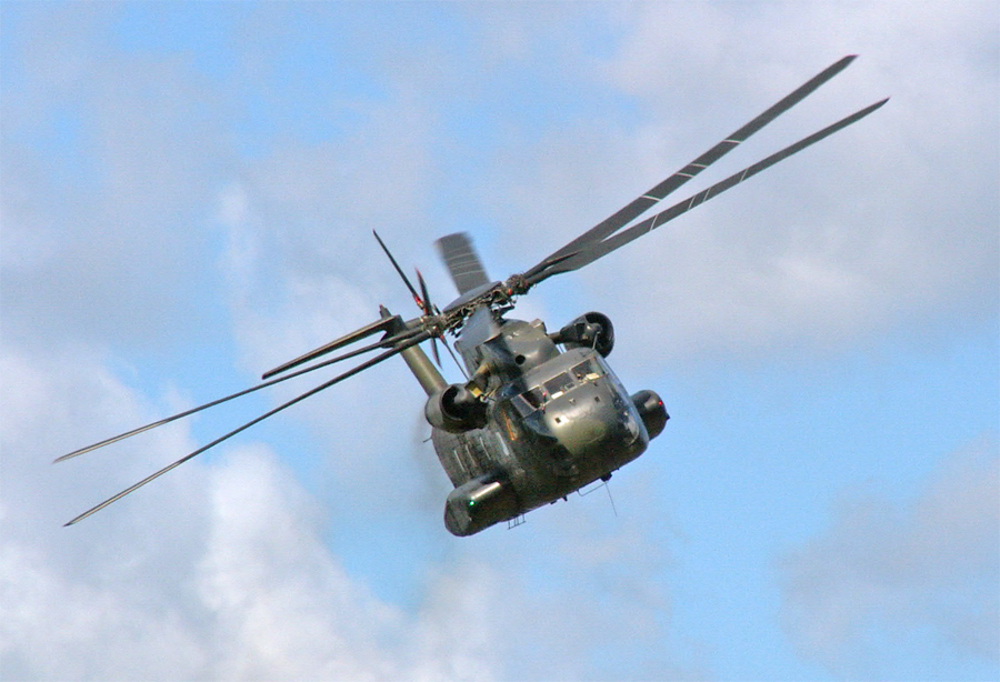 CH-53 im Anflug