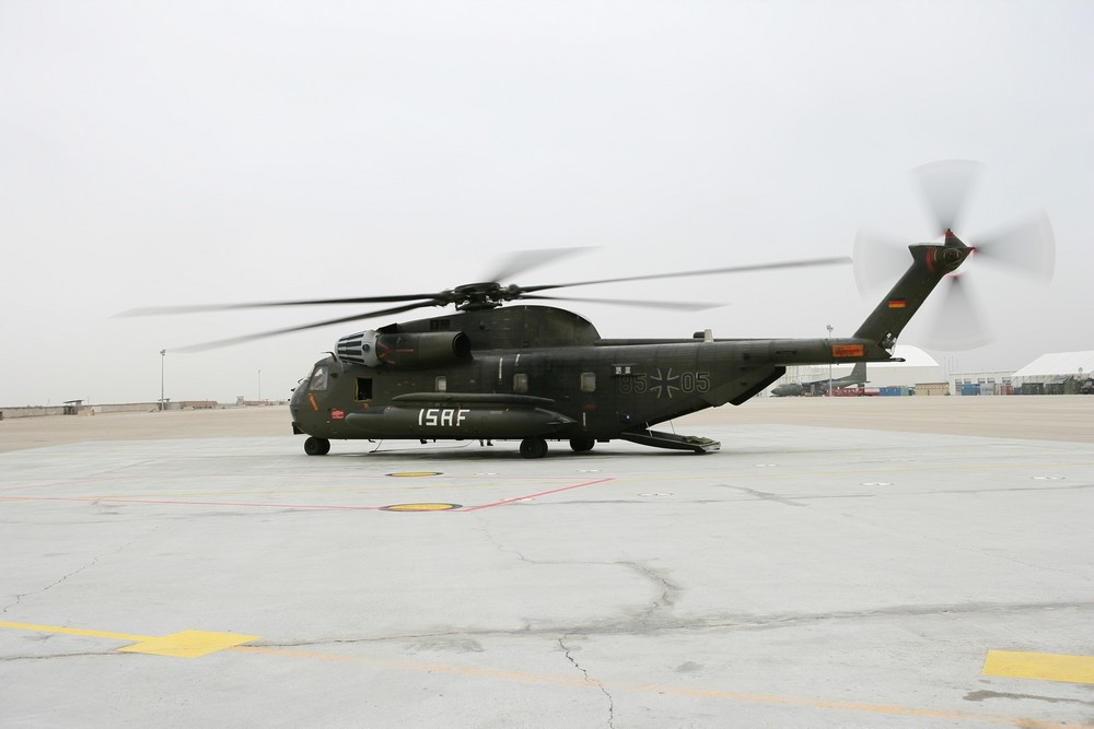 CH 53 in Masar-e-Sharif