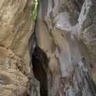 CH-Meiringen, Aareschlucht, 'Der Weg des Gletschers'