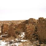 Chaco Canyon in winter