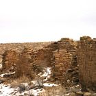 Chaco Canyon in winter