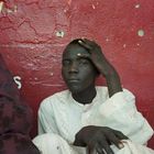 chad, young man in N`djamena