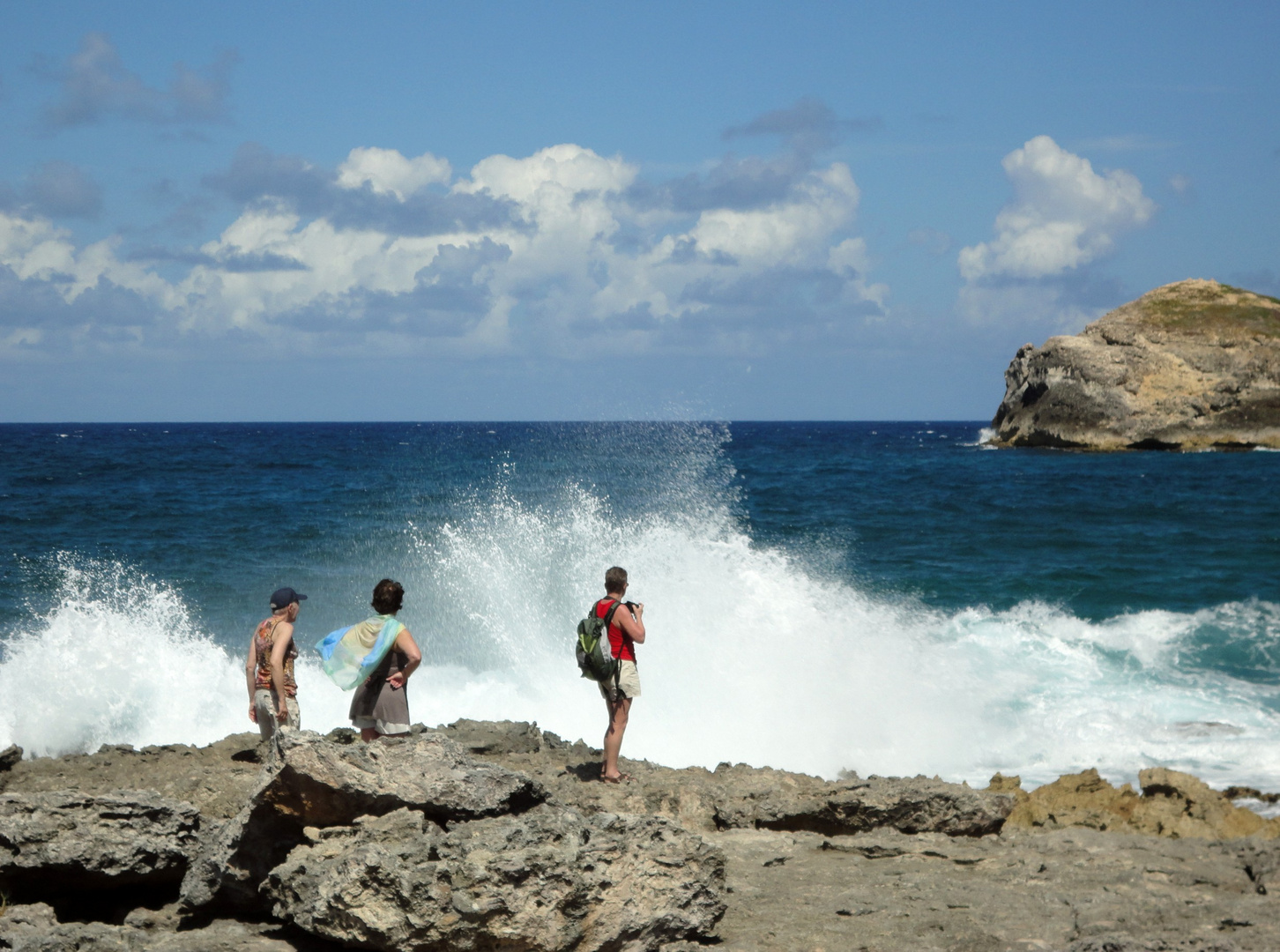 chahut à la POINTE DES CHATEAUX