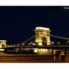 Chain Bridge at night