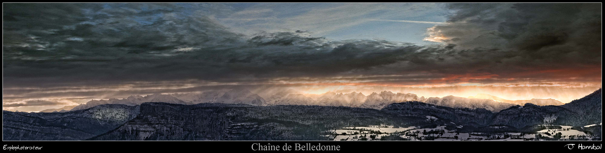 •Chaine de Belledonne•