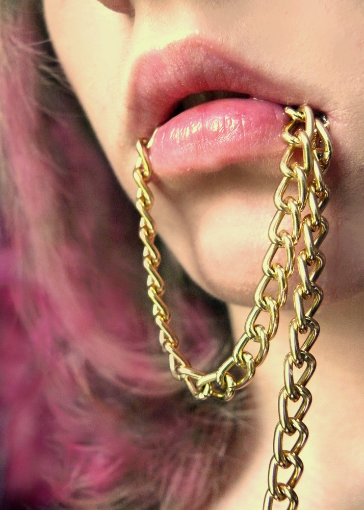 chained.