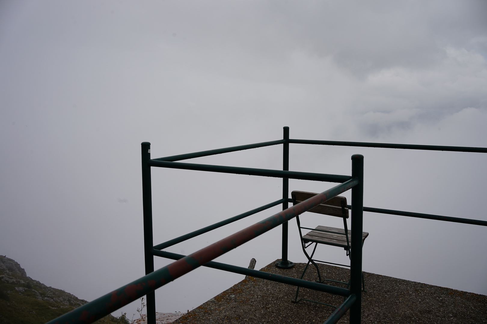 Chair in the cloud, Hochschneeberg, Austria