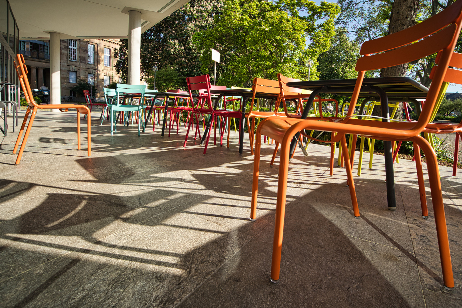 Chairs in Spring Time