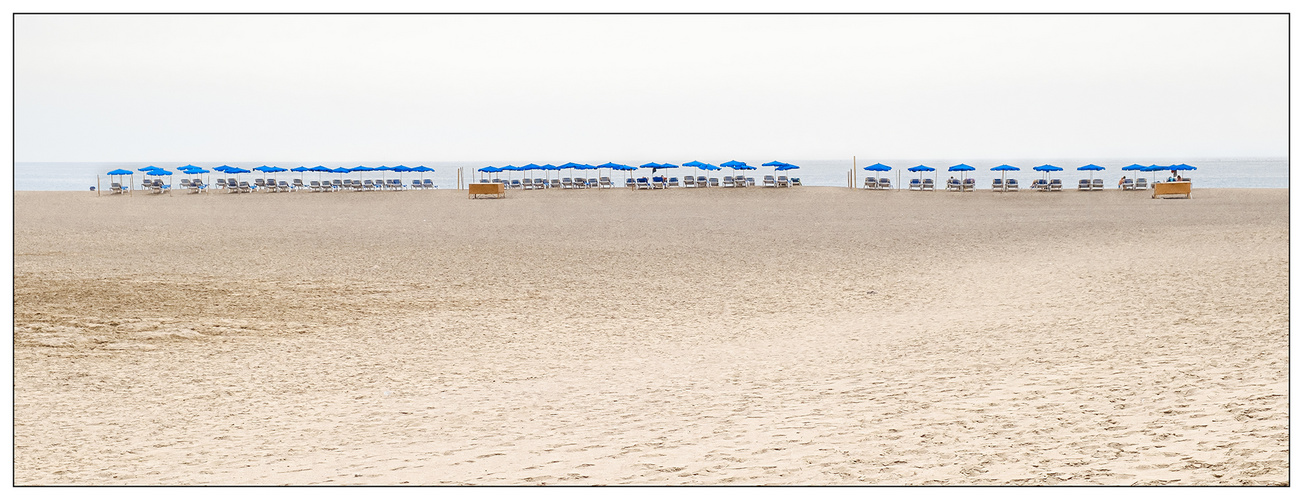 Chairs on the beach 