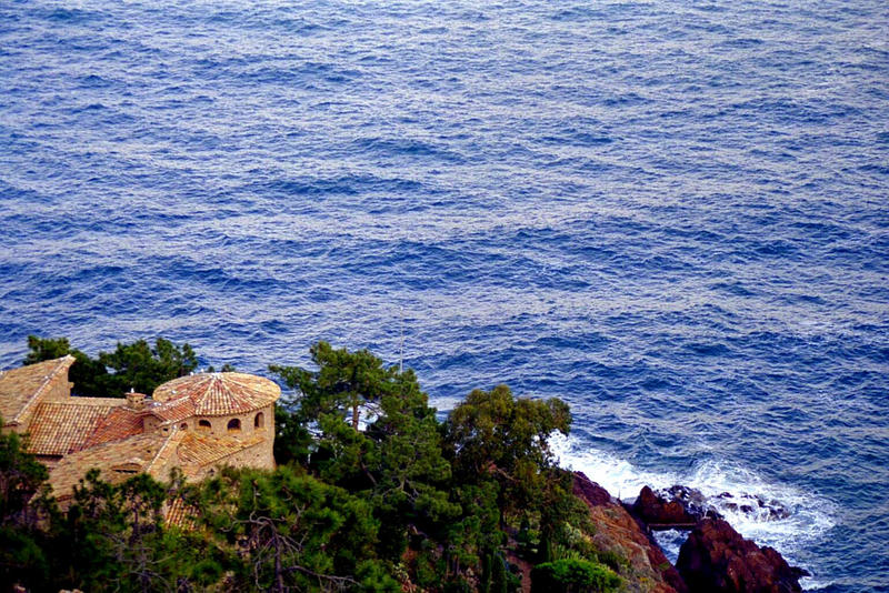 Chalet et mer