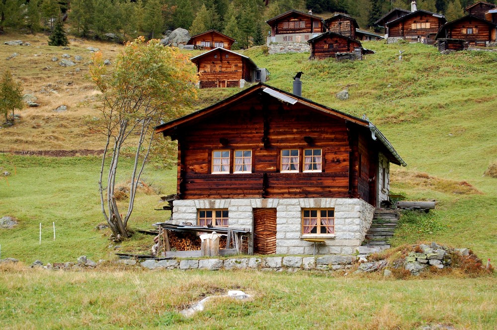 Chalets bei der Fafleralp