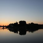 Chalon sur Saone vor Sonnenaufgang