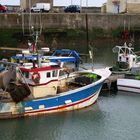 Chalutier dans le port de pêche de La Cotinière - Trawler im Fischereihafen von La Cotinière