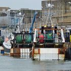 Chalutiers au port de pêche