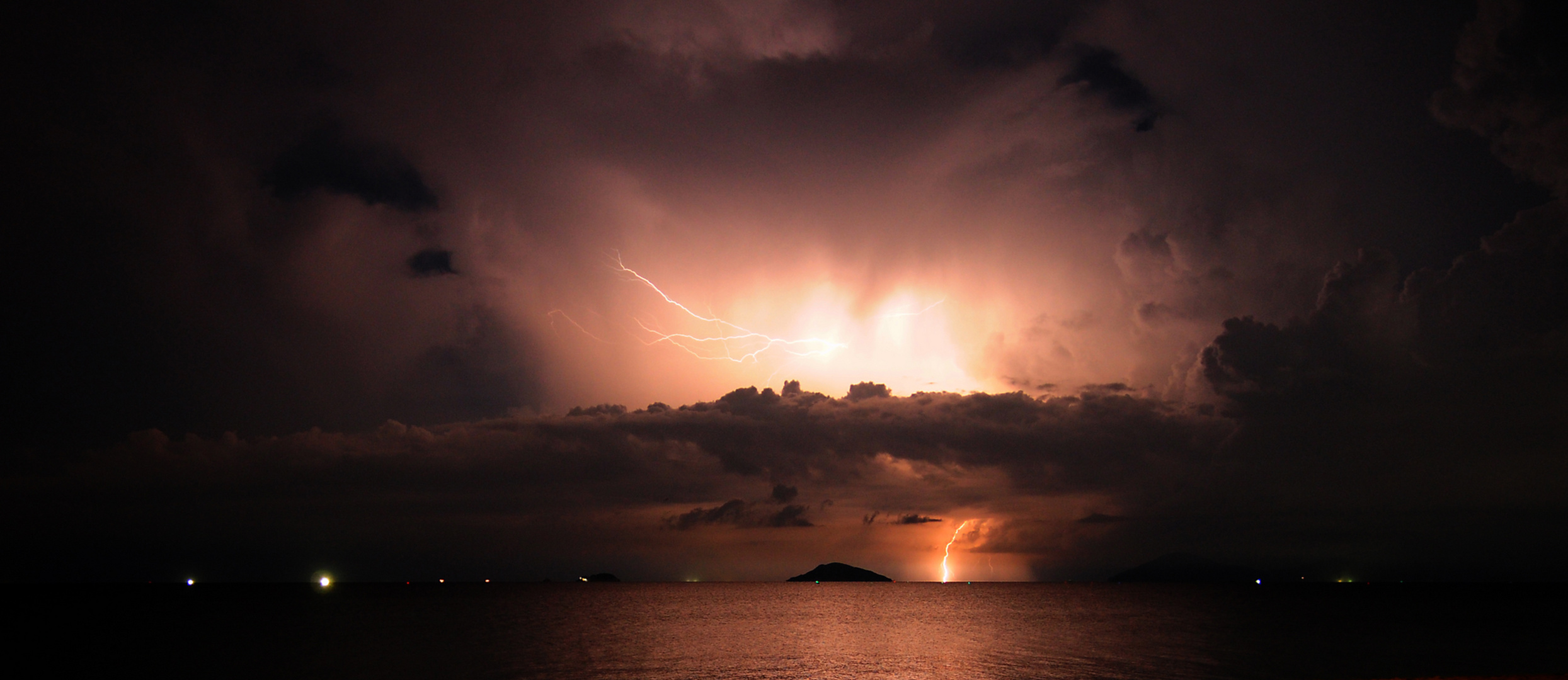 Cham Island at Night