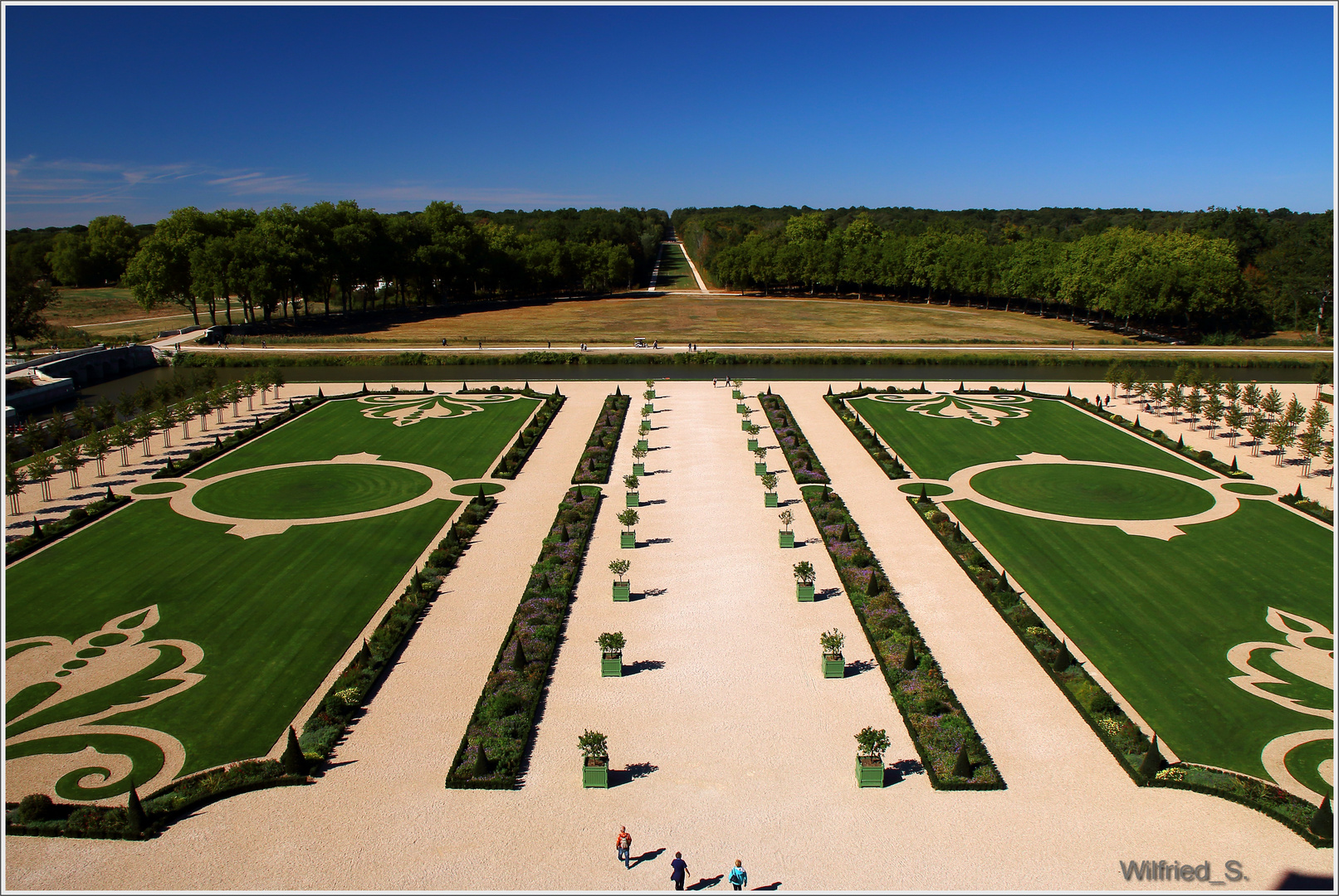 Chambord, DER Garten