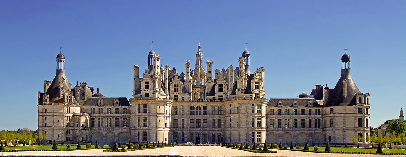 ...Chambord et ses nouveaux jardins...