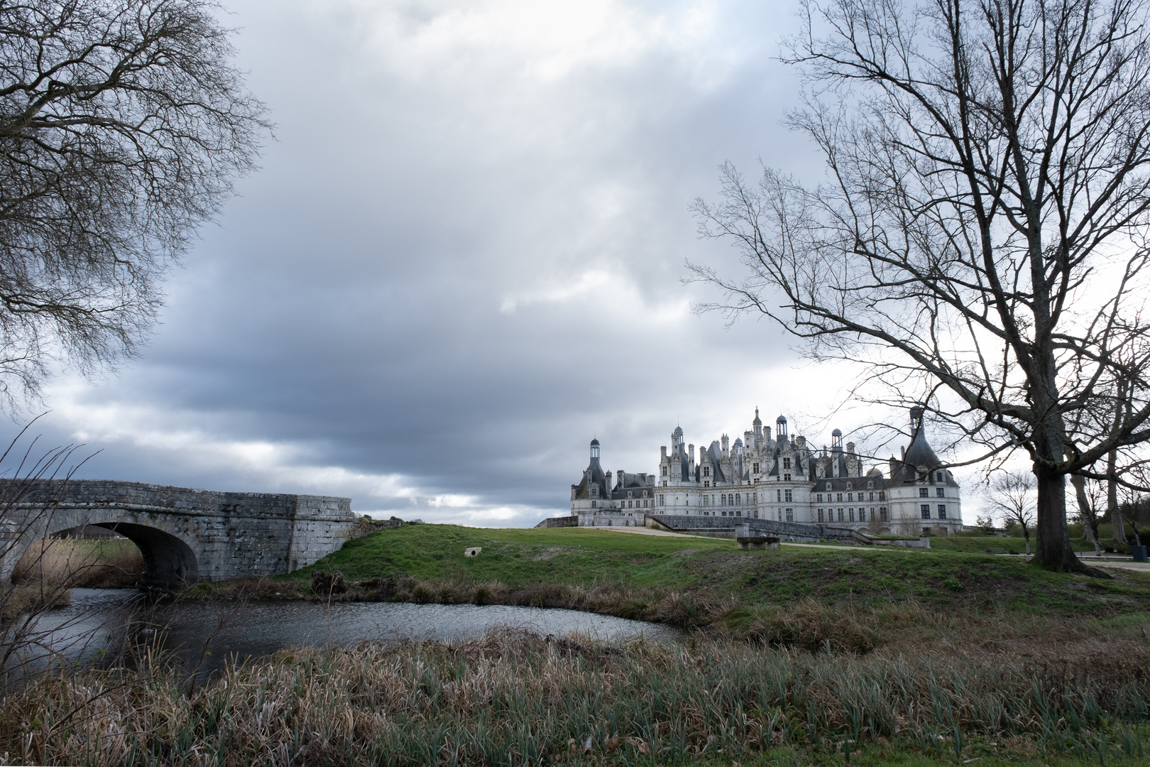 Chambord im Morgengrauen