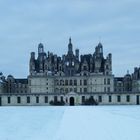 Chambord sous la neige