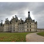 Chambord....... sous le ciel gris