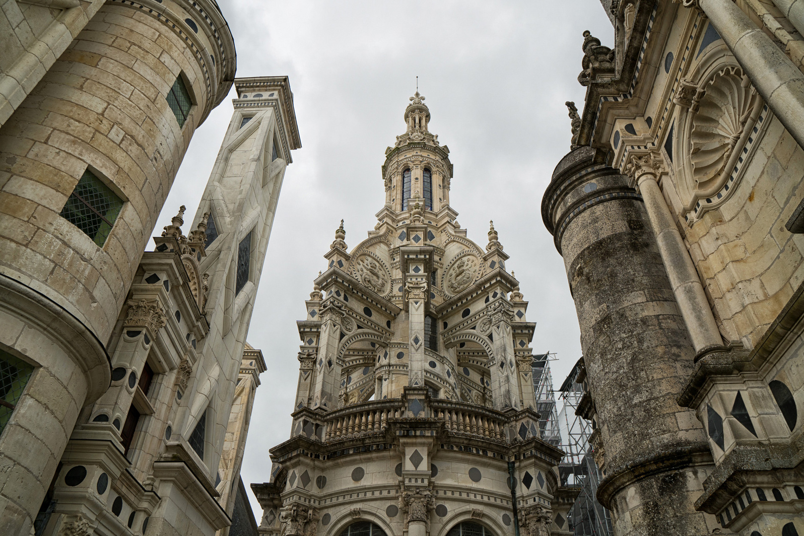 Chambord - "Stadtlandschaft"