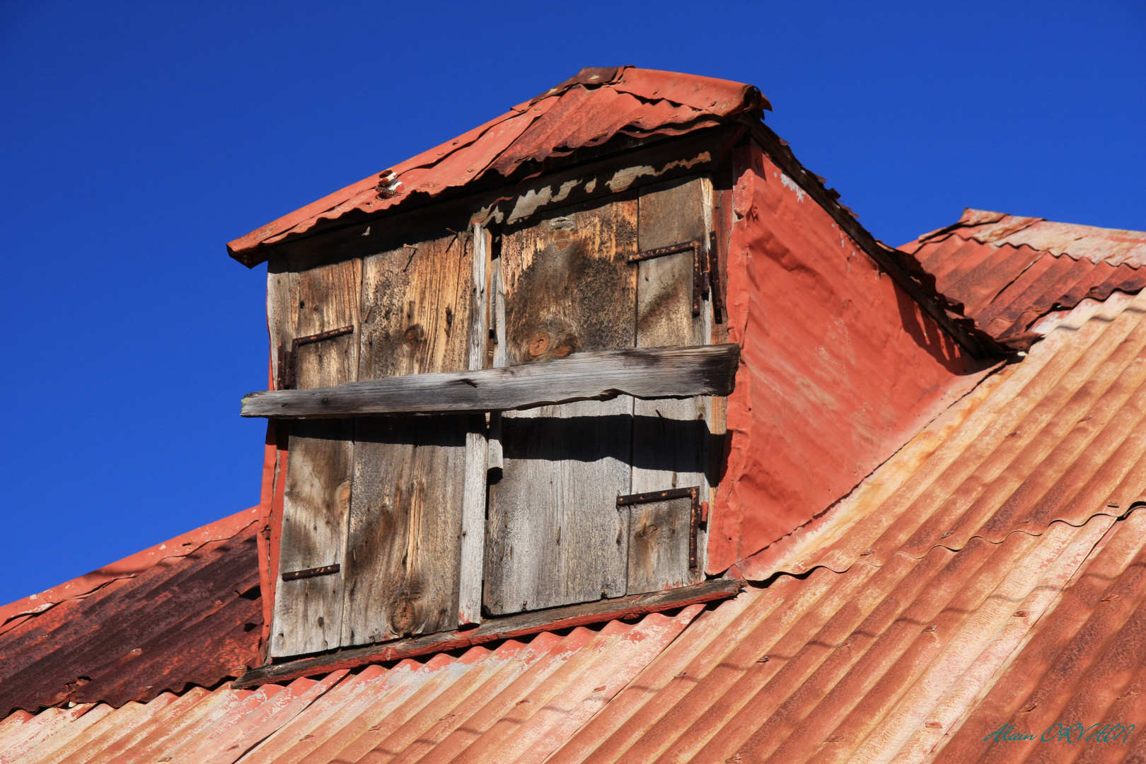 Chame des toits aux Saintes