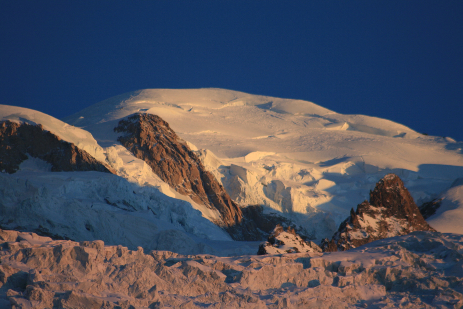 Chamonix - Arrête des cosmiques - massif du Mont Blanc 