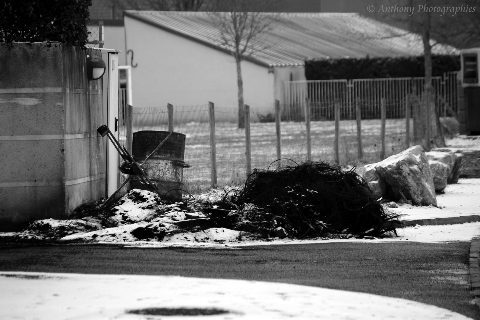 Champ de bataille des temps modernes... la grève est fini !