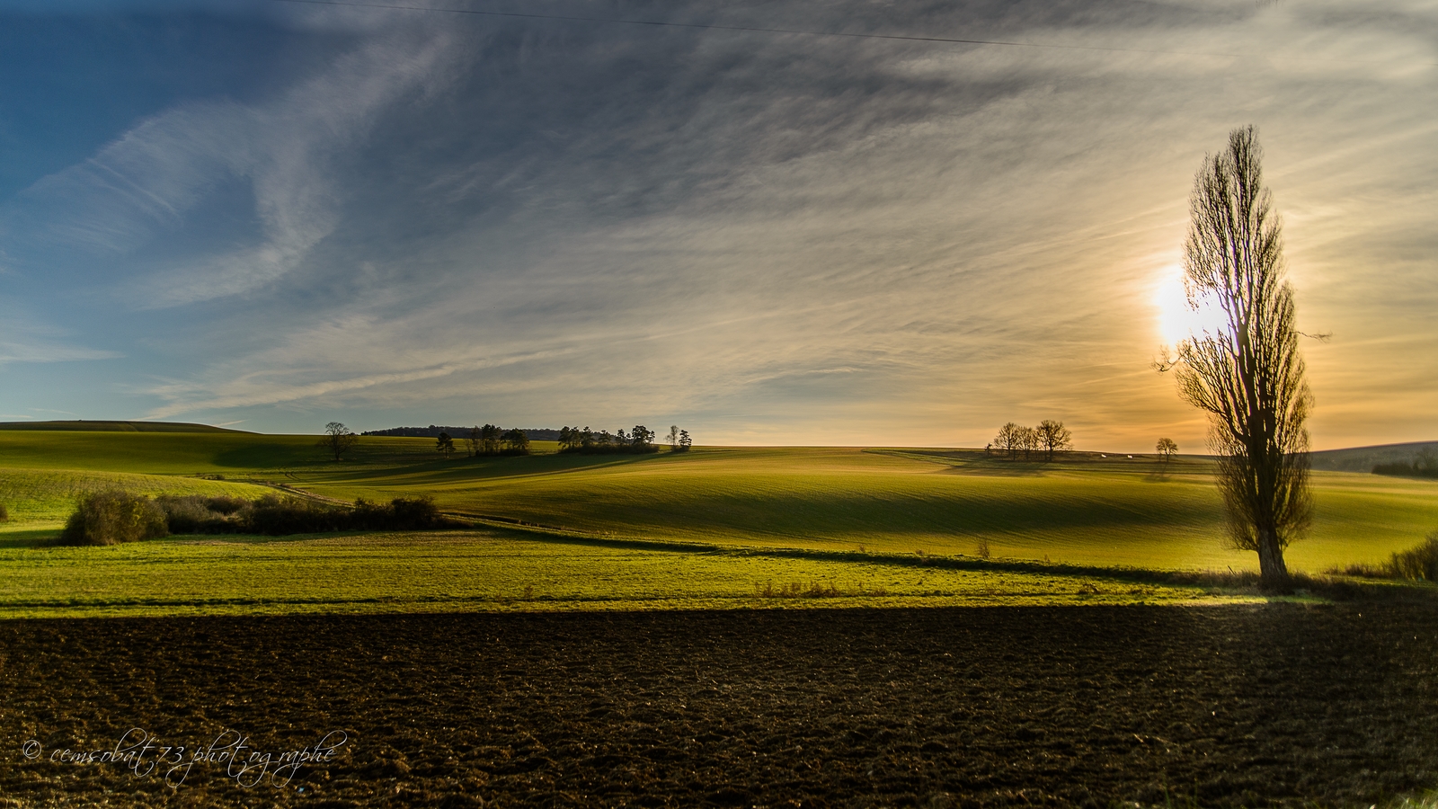 champagne Ardennes hivernale