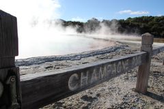 champagner pool - wai-o-tapu - thermal park