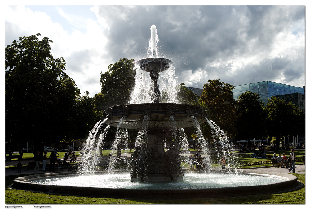 Champagnerbrunnen