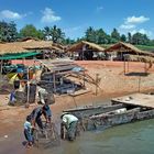 Champassak East Terminal on Mekong riverside