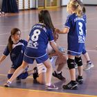 Championnat -12 ans Féminin: Kreisläuferin in Aktion