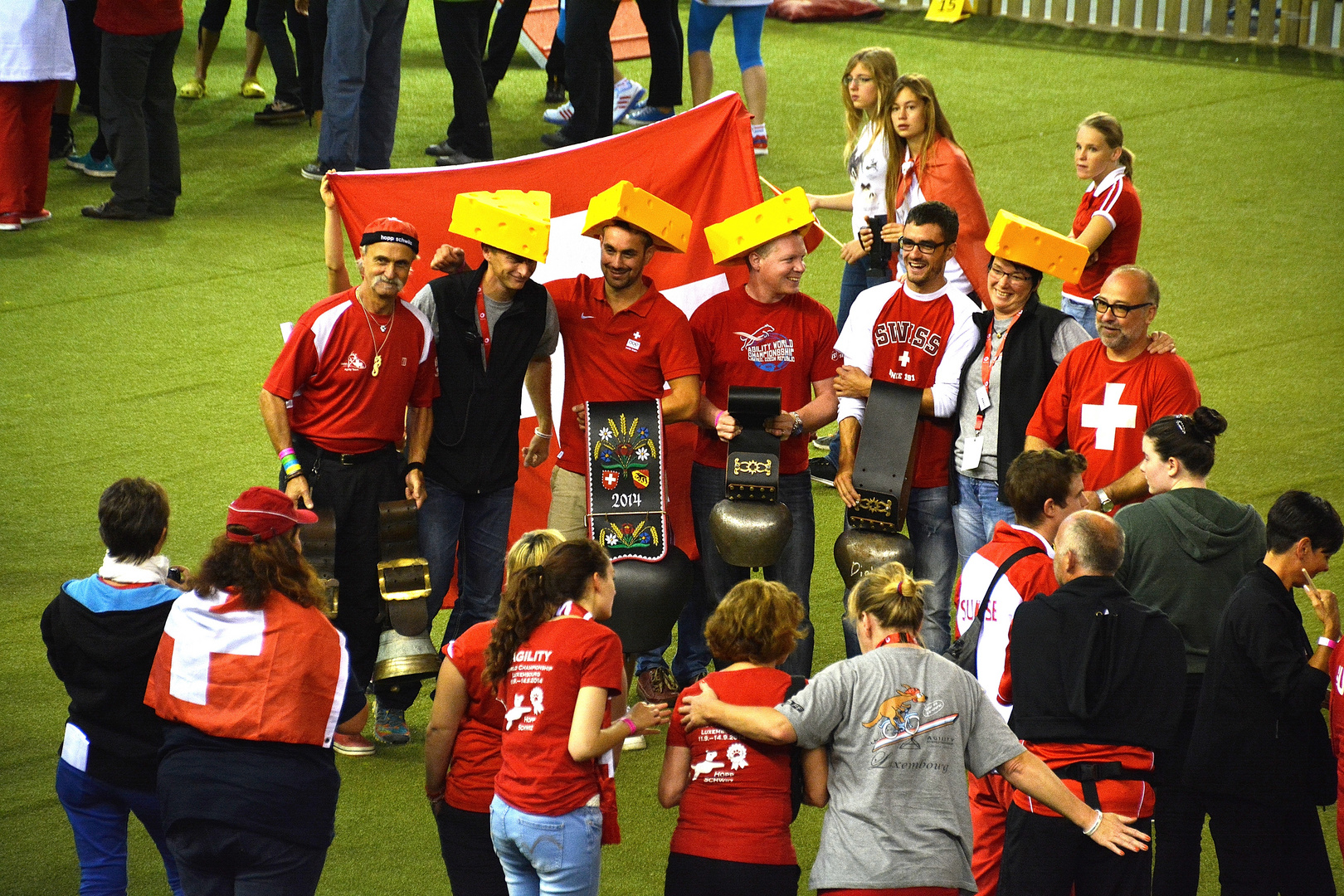 Championnat du monde d'agility au luxembourg 2014