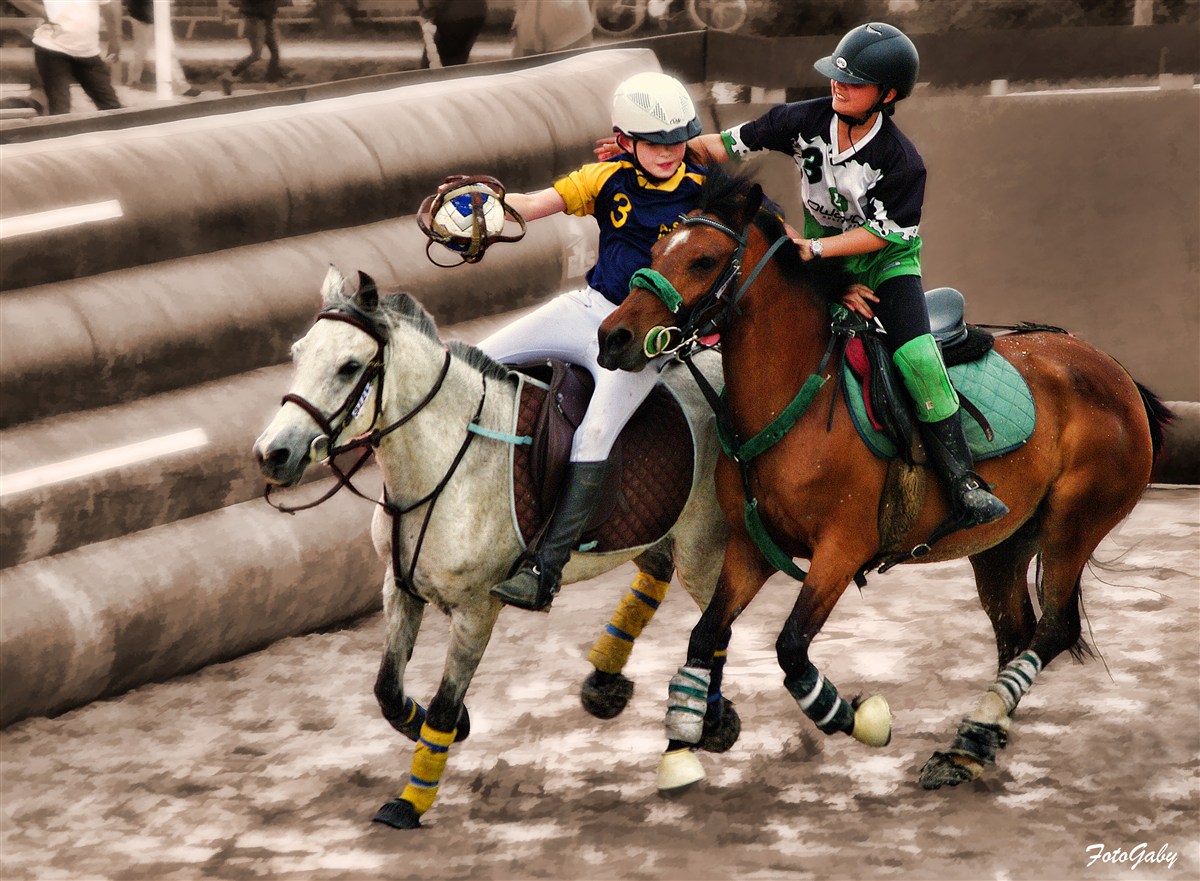 Championnats de France de Horse Ball / Lena