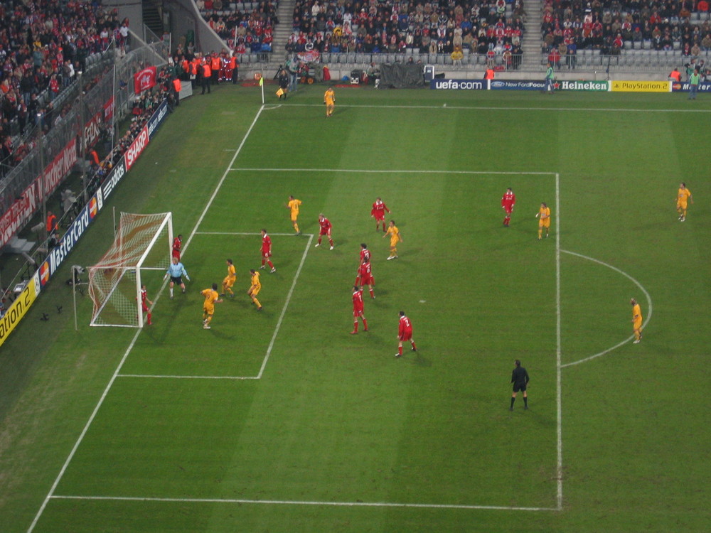 Champions League, Allianz Arena, Okt. 2005